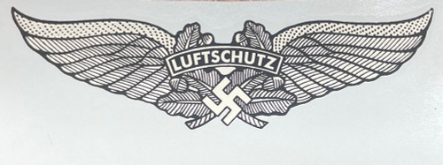 German Helmet Decal - Luftschutz