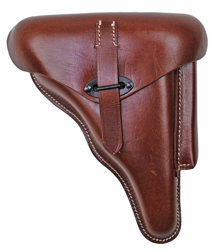 Brown P-38 Hardshell Holster from Hessen Antique