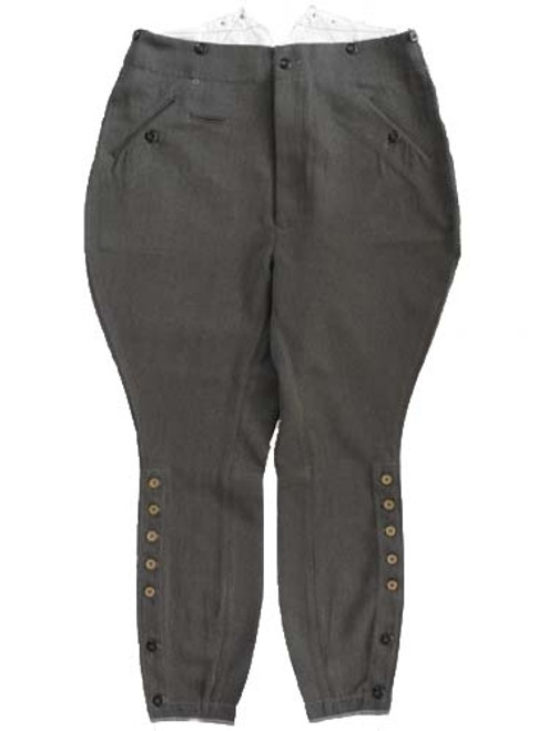 M1910 Stone-grey Breeches in Gabardine