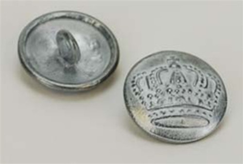 1915 Crown Buttons - 23mm from Hessen Antique