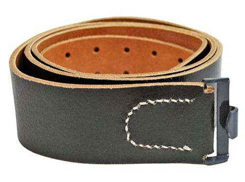 German Leather Equipment Belt from Hessen Antique