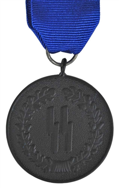 SS 4 Year Service Medal With Ribbon from Hessen Antique