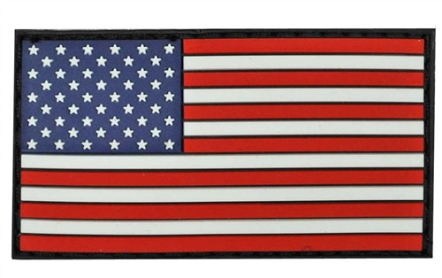 Small PVC Full Color American Flag - With Hook Fastener from Hessen Antique