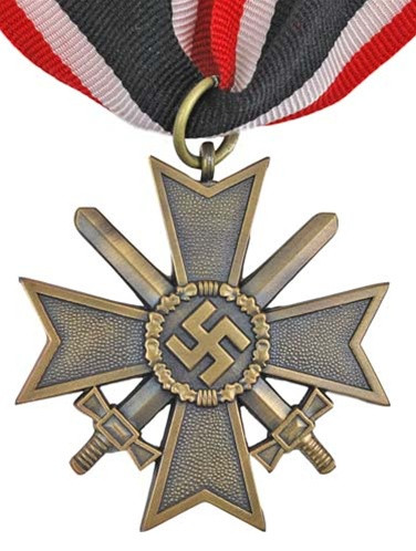 German War Cross (1990) Flag from Hessen Antique