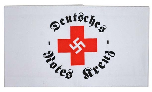 German Red Cross Arm Band from Hessen Antique