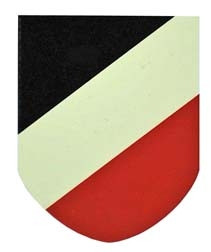 National Colors Shield Decal from Hessen Antique