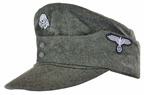 WH M43 Field Cap In Late War Wool from Hessen Antique