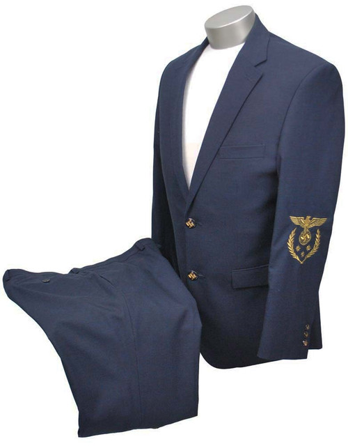 Fictional German Ambassador Blue Suit From Major TV Series from Hessen Antique