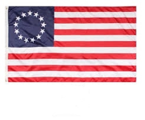 Colonial Flag from Hessen Antique