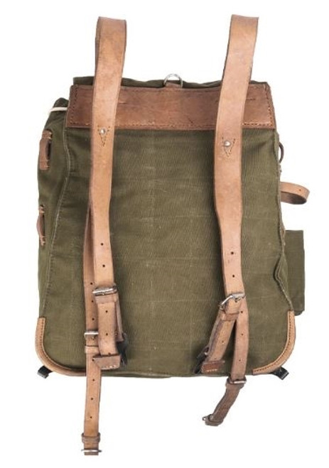 Romanian Army OD Canvas Rucksack from Hessen Antique