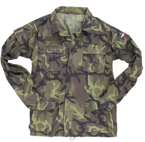 Czech M95 Camo Field Jacket from Hessen Antique