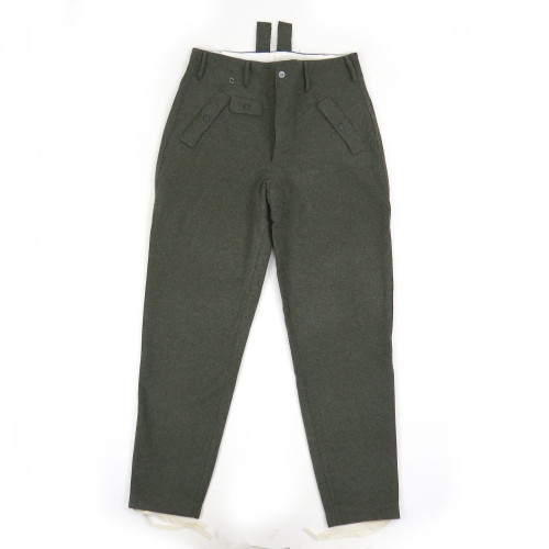 Grand Le Mar | Brown Heavy Canvas Oscar Trousers.