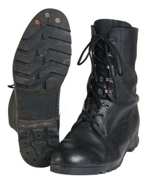 Czech M90 Black Combat Boots from Hessen Antique