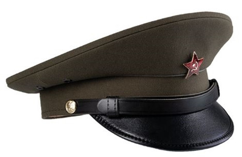 Czech Army Visor Hat from Hessen Surplus