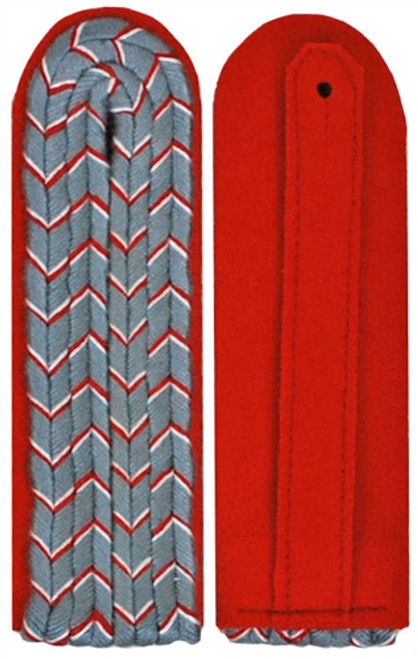 Slip-on Pattern Hessen Lieutenant Shoulder Boards Saxony- German Made from Hessen Antique