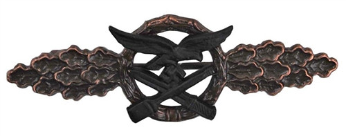 Close Combat Clasp in Bronze (Nahkampfspange) from Hessen Antique