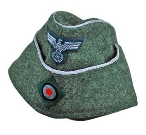 WH Army Officer M38 Field Cap With Bevo Cockade from Hessen Antique