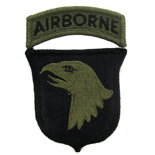 101st Airborne Division Subdued Patch