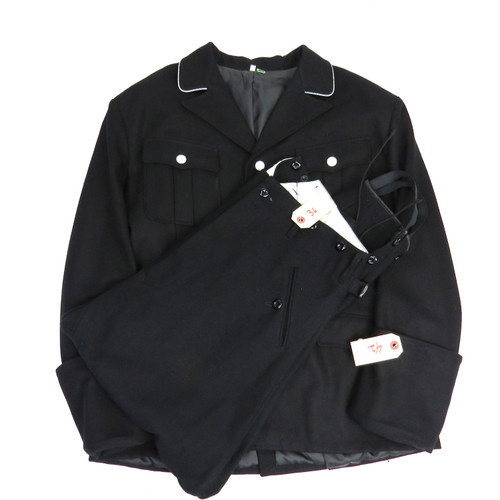 SS M32 Black Wool Officer Uniform From Major TV Series