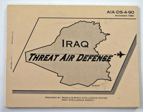 IRAQ THREAT AIR DEFENCE Handbook – November 1990 (AIA-DS-4-90)