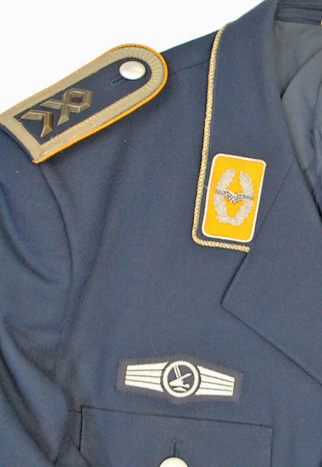 Bw Luft. Security Force Sr. NCO Blue Uniform Jacket: L-Long