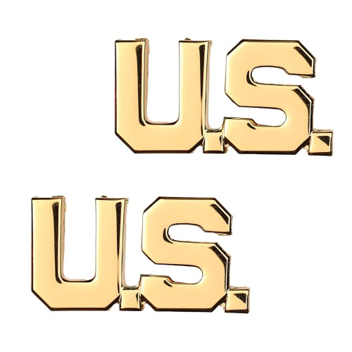 Army Officer Brass Collar Insignia - U.S.