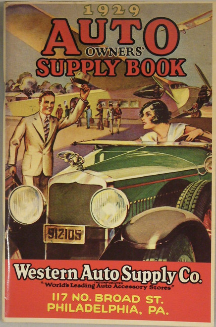 1929 Owners Supply Book, Western Auto