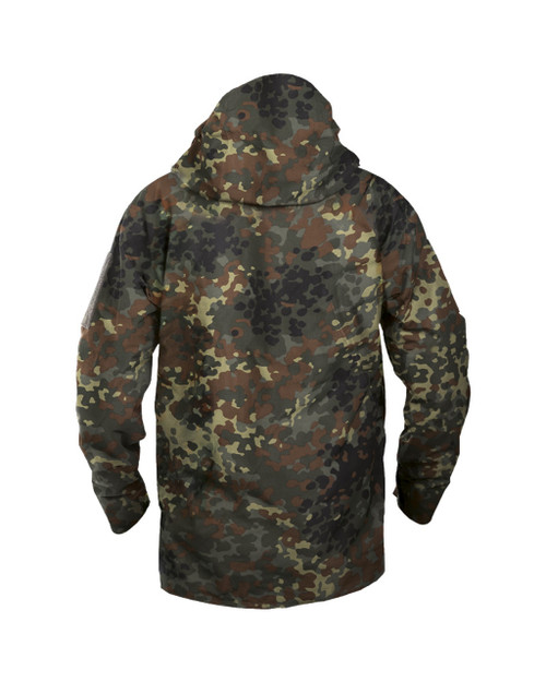 Flecktarn Gen. II II TRILAM. Wet Weather Jacket w/Fleece Liner - NEW