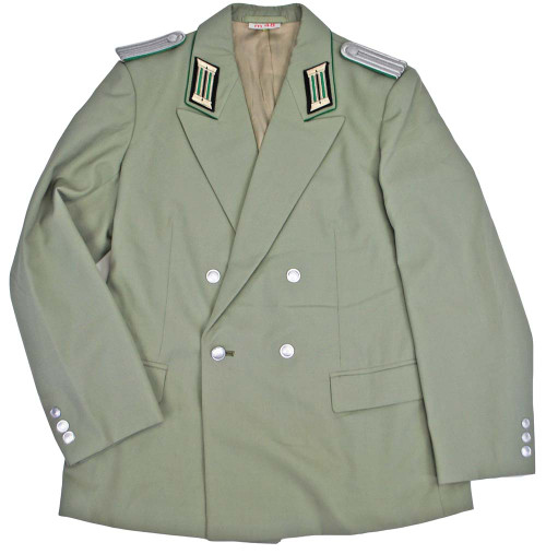 E. German Border Troops Officer's Parade Jacket With Insignia - Medium