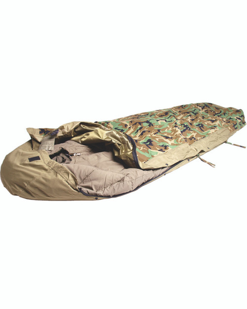 Woodland Camo TRILAM Sleeping Bag Cover