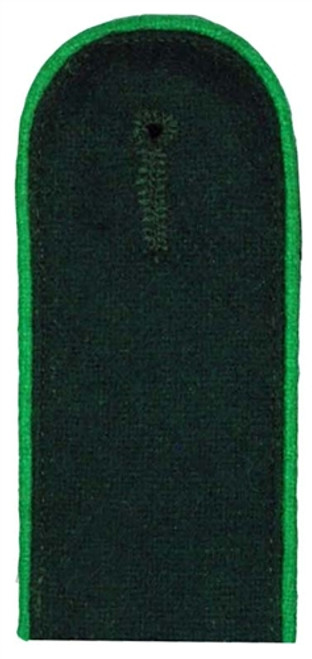 Enlisted Shoulder Boards on Bottle-Green wool