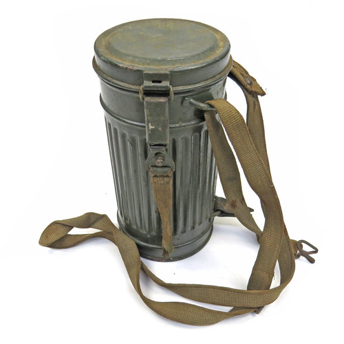 Original Wehrmacht M36 Gas Mask Canister