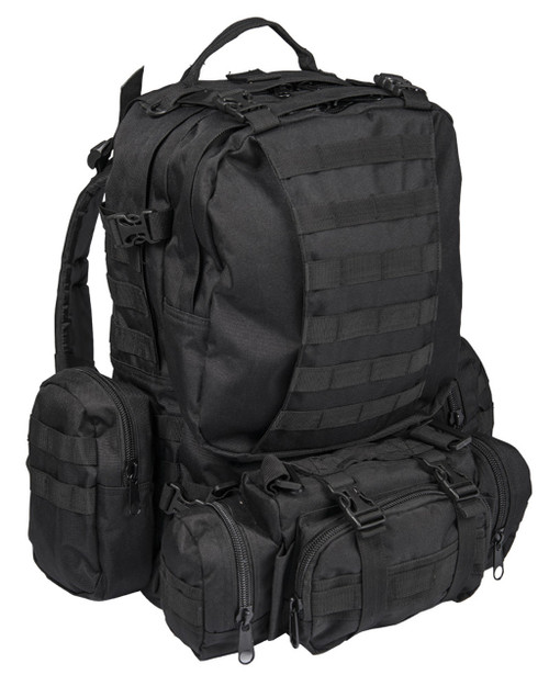 MIL-TEC® BLACK 36L ASSEMBLY DEFENSE PACK