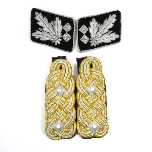 Fictional SS-Obergruppenführer Shoulder Boards and Collar Tabs From Major TV Series