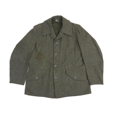 トップス OLD military 96 wool jkt Vintage Swedish Wool Jacket Olive Original Army Surplus