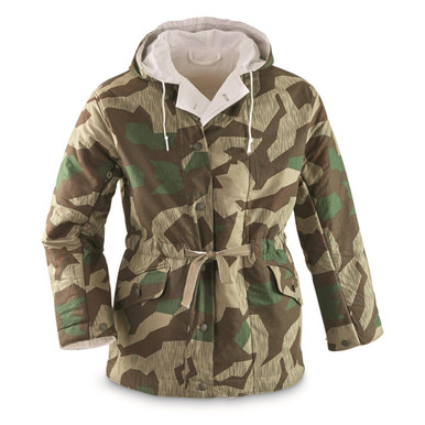Reversible Winter Parka, Splinter/White