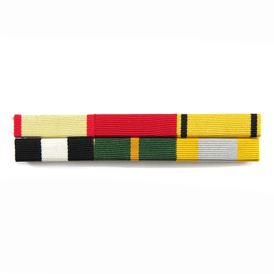 Fantasy Military Style Ribbon Bar, 6 Ribbons