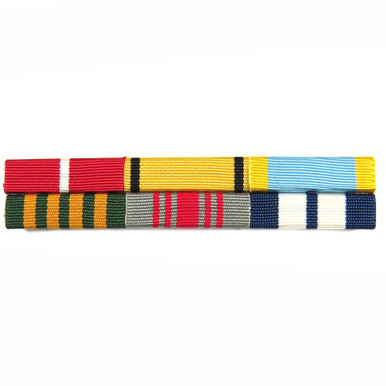 Fantasy Military Style Ribbon Bar 6 Ribbons