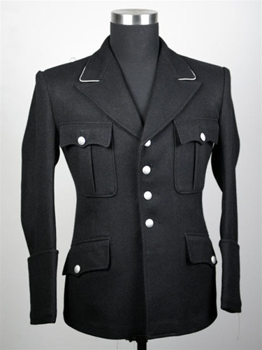 SS M32 Black Wool Jacket from Hessen Antique