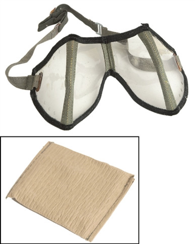 ドイツ軍 ダストゴーグル　AUER DIN 5　ビンテージ Rare Vintage AUER DIN 5 German WW2 Army Motorcycle Aircraft Rubber