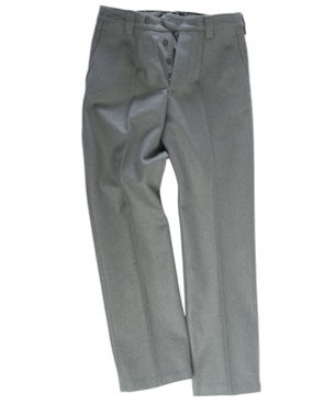 East German EM Grey Wool Service Pants