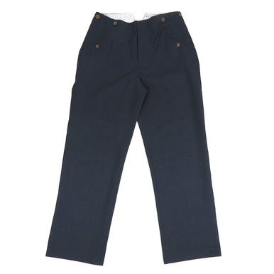 anytee classics] Officer Pants_Black Gabardine