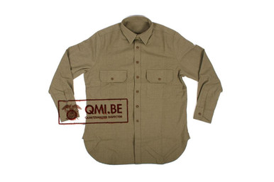 QMI M37 Army OD Wool Shirt