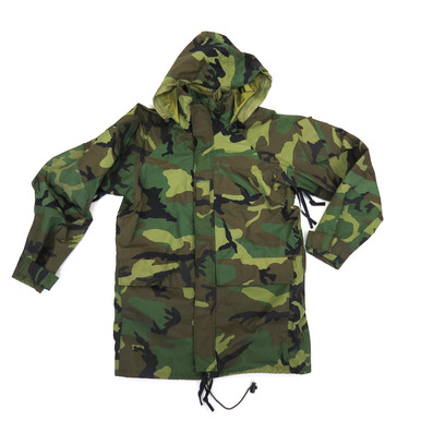 Woodland Gore-tex Parka - Small Long