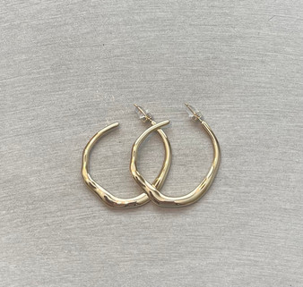 Irregular Gold Earrings