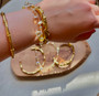 The Royal - Gold Adjustable Open Cuff Bracelet