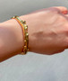 The Royal - Gold Adjustable Open Cuff Bracelet