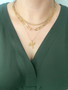 Dragonfly - Gold Pendant Necklace
