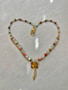 Earthy Butterfly Necklace