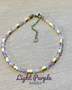 Light Purple Anklet